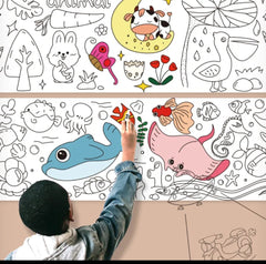 Coloring Paper Roll for Kids