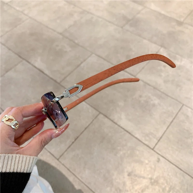 🌿 Luxury Wooden Pattern Sunglasses