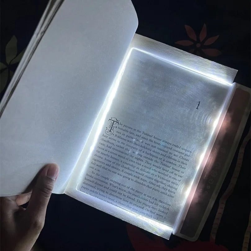 LED Book Light Eye Caring Flat Plate Panel