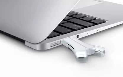 4 in 1 Micro USB Type C OTG TF Card Reader for iPhone And Android