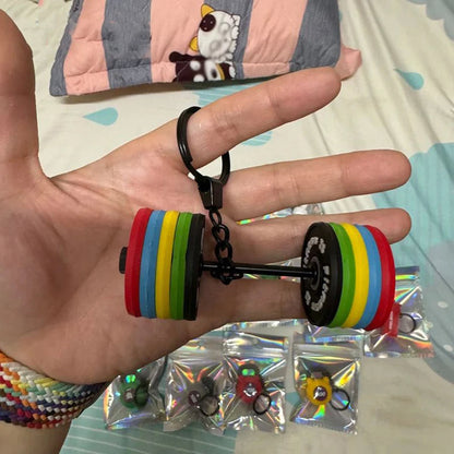 DIY Detachable Barbell Keychain