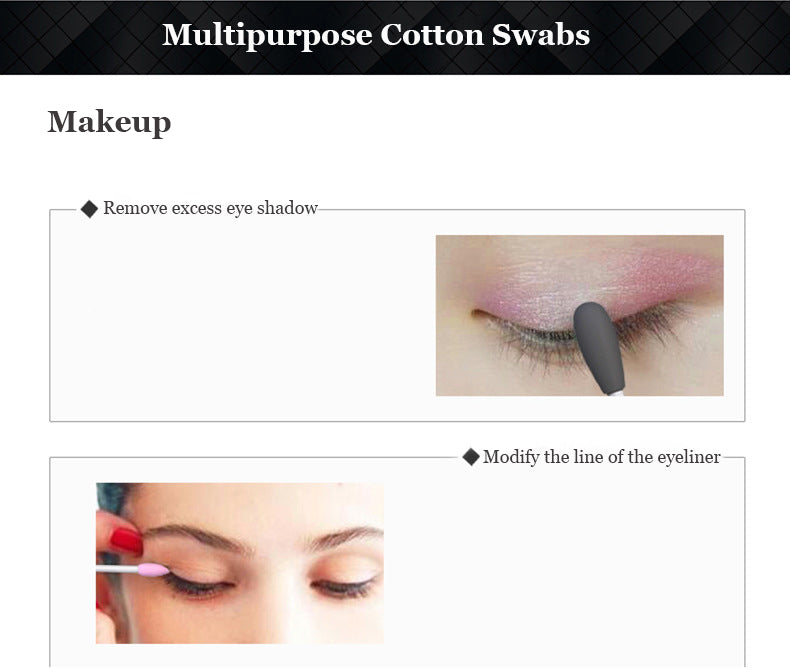 Reusable Silicone Cotton Swab Set