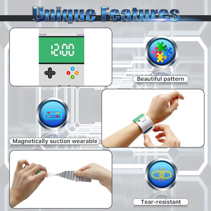 Paper Watch, Creative Digital Magnetic Waterproof Wrist Watch