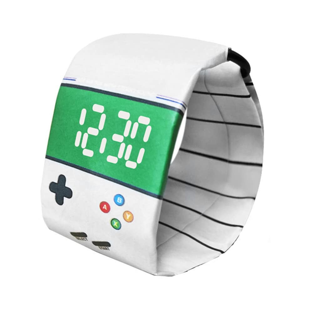 Paper Watch, Creative Digital Magnetic Waterproof Wrist Watch
