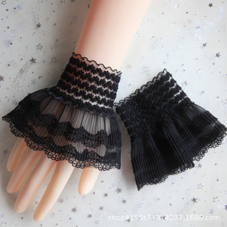 ✨ Elegant Lace Flare Cuffs