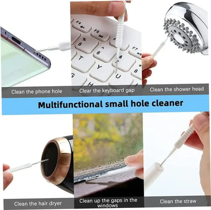 10pcs Shower Head Anti-Clogging Cleaning Brush