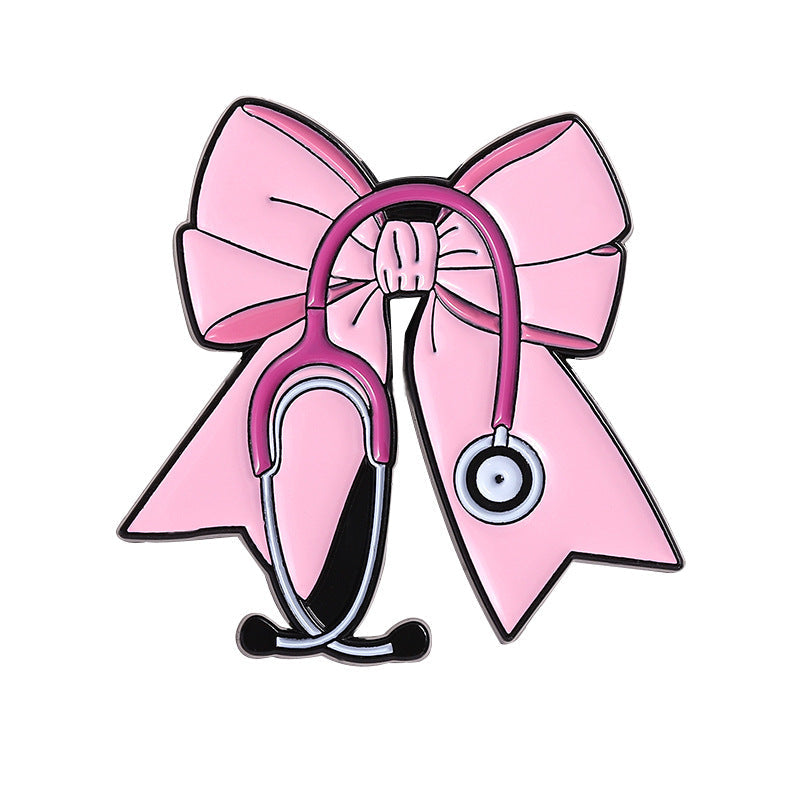 stethoscope enamel pin (PACK OF 2)