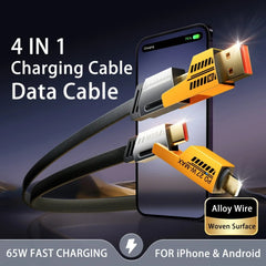 4 in 1 Multifunction Charging Cables
