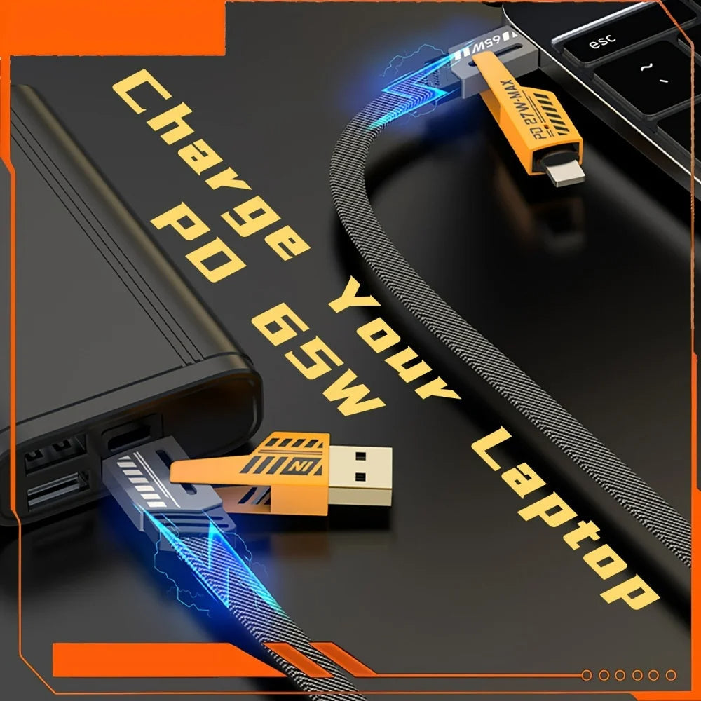 4 in 1 Multifunction Charging Cables