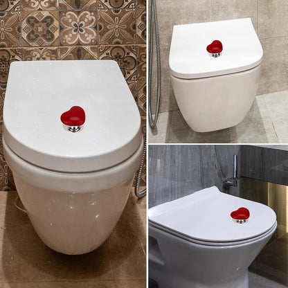 HEART SHAPED TOILET PRESS (PACK OF 3)