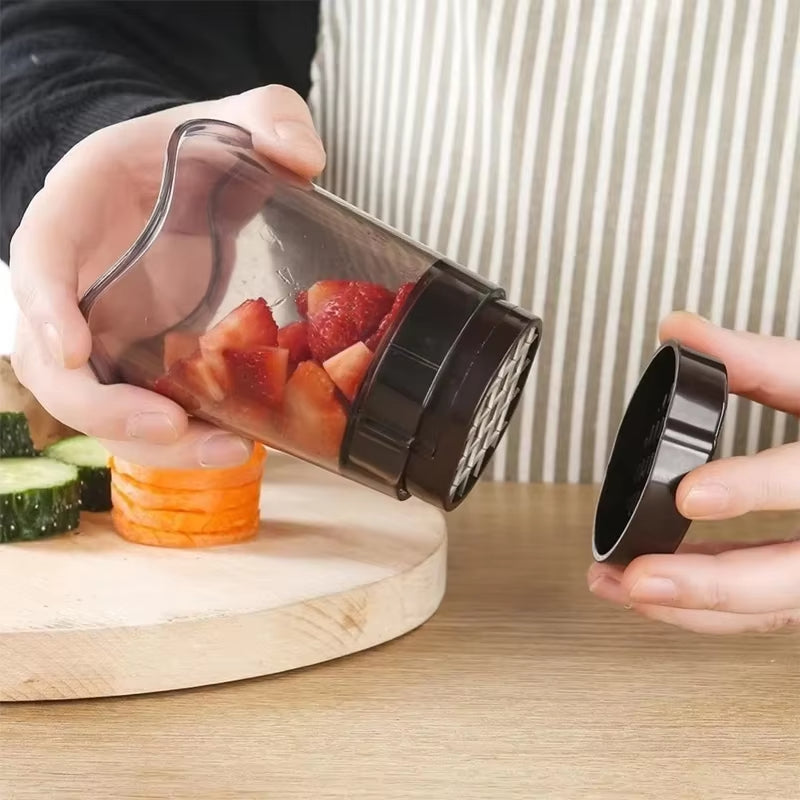 Cup Slicer With Push