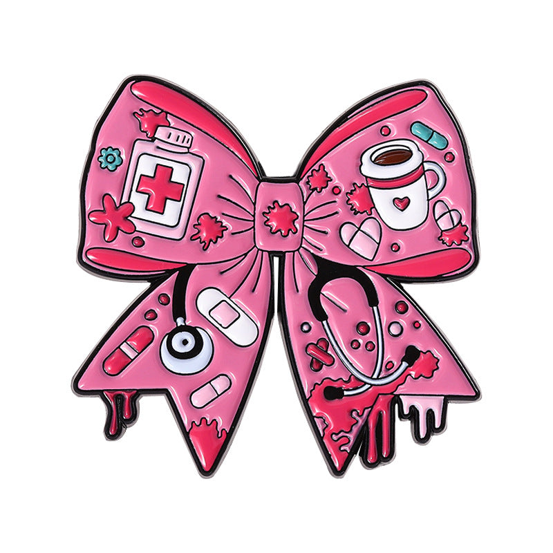 stethoscope enamel pin (PACK OF 2)