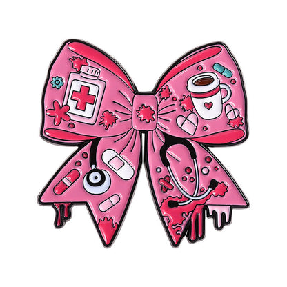 stethoscope enamel pin (PACK OF 2)