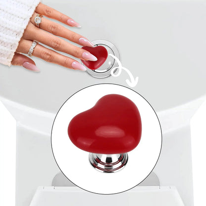 HEART SHAPED TOILET PRESS (PACK OF 3)