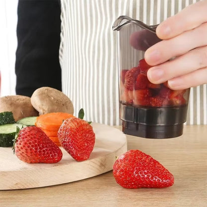 Cup Slicer With Push
