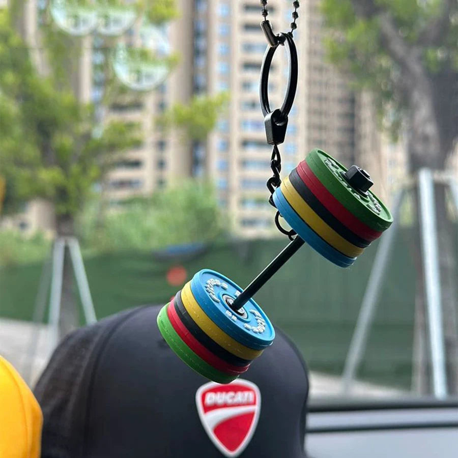 DIY Detachable Barbell Keychain