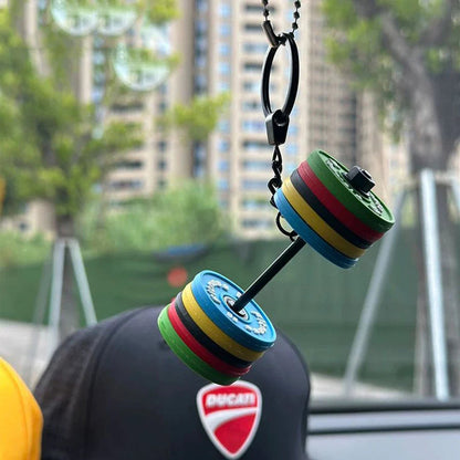 DIY Detachable Barbell Keychain
