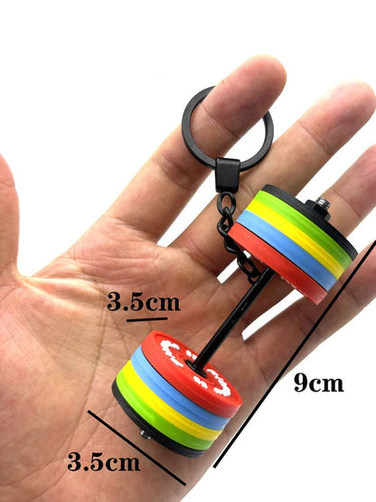 DIY Detachable Barbell Keychain