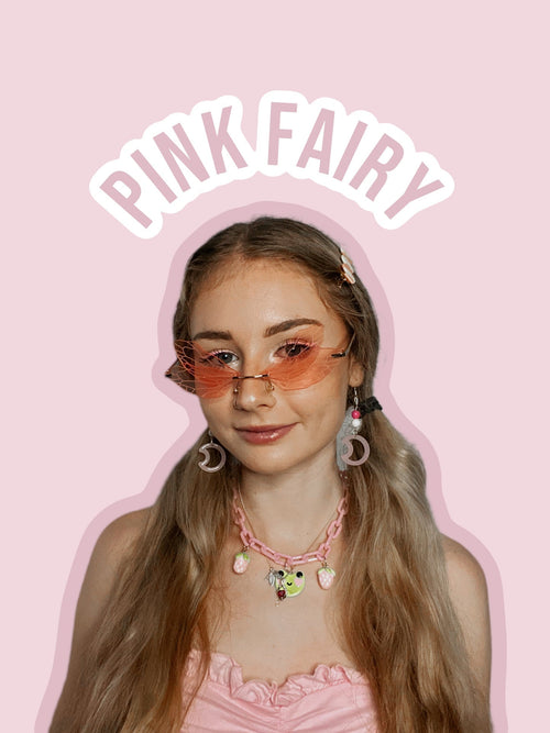 Trendy Pixie Fairy-Wing Sunglasses