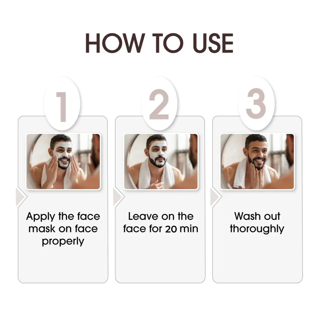 Men's Enzyme De-Tan Face Pack