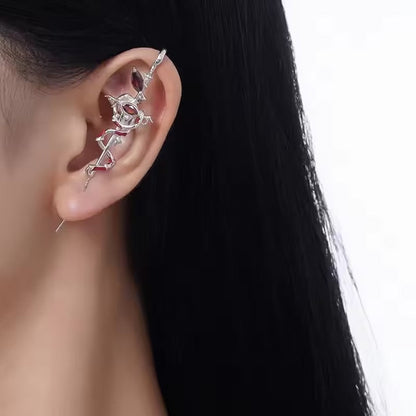 New Snake-Shaped Piercing Stud Earrings