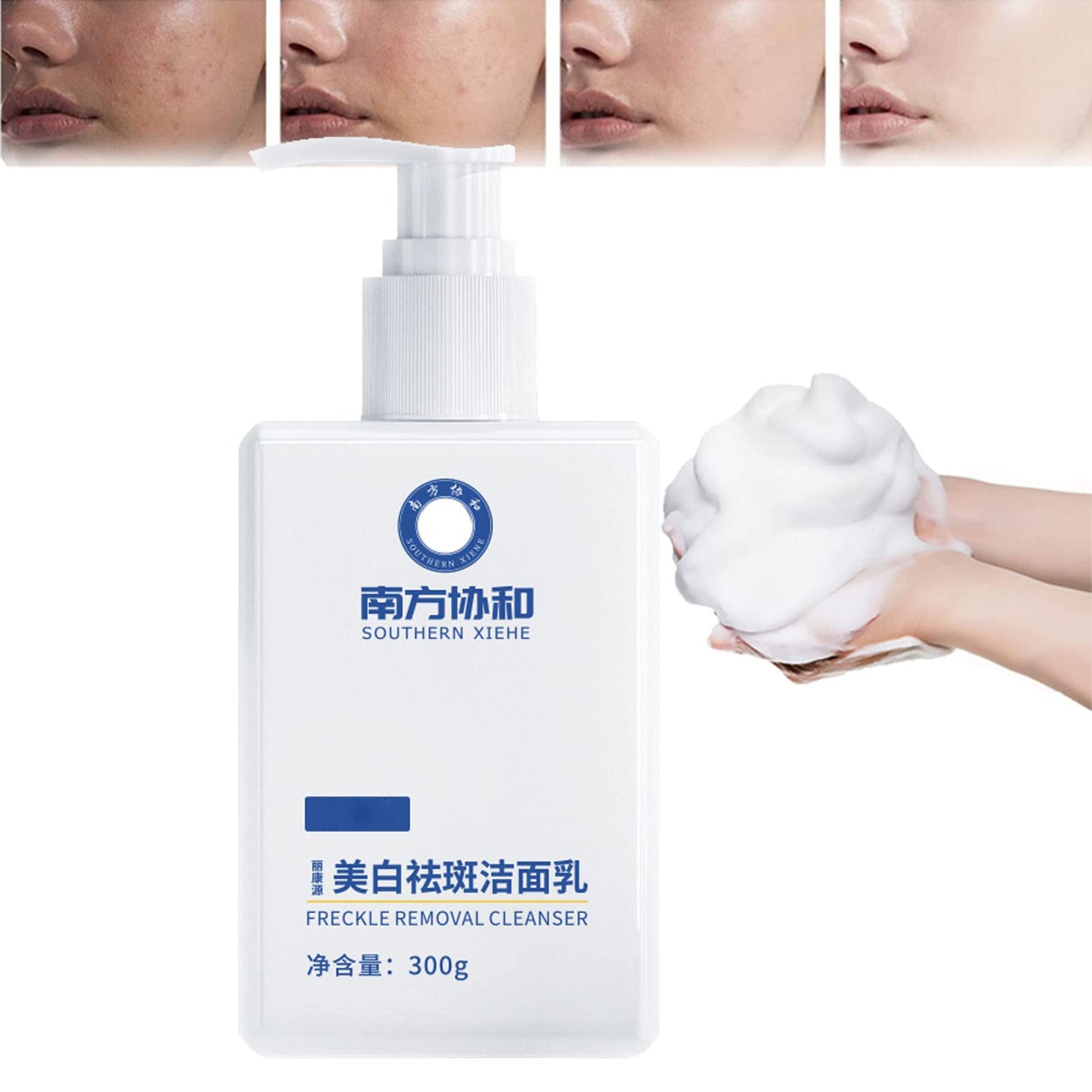 Whitening Facial Cleanser for Freckle Removal & Radiant