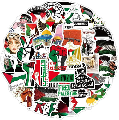 Freedom Palestine Stickers (50PCS)