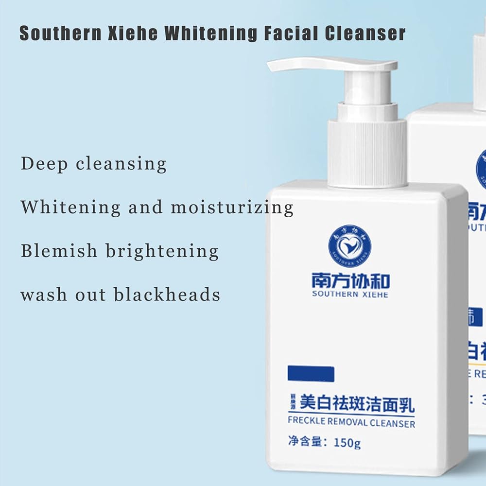 Whitening Facial Cleanser for Freckle Removal & Radiant
