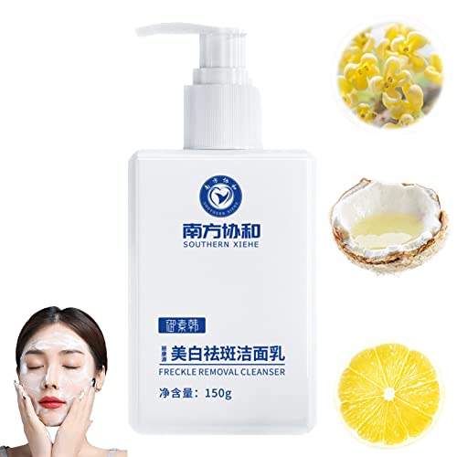 Whitening Facial Cleanser for Freckle Removal & Radiant
