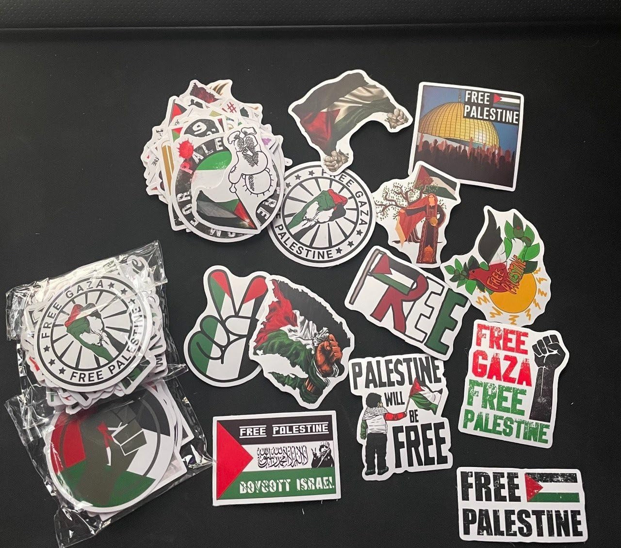 Freedom Palestine Stickers (50PCS)