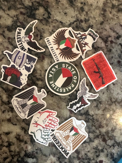 Freedom Palestine Stickers (50PCS)