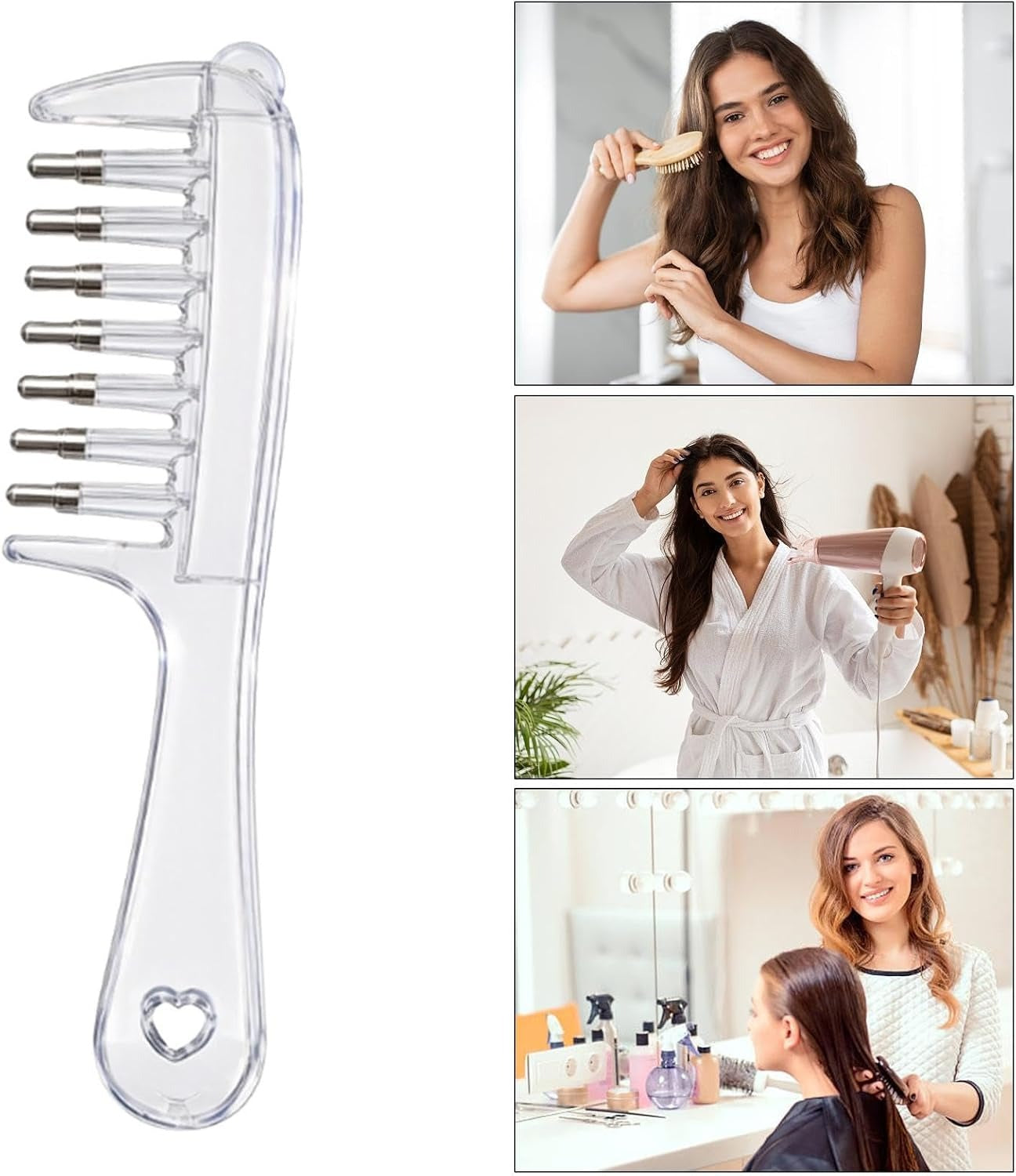 Scalp Oil Dispenser Comb