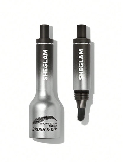 SHEGLAM Taupe Brow Fection Angled Brush & Dip
