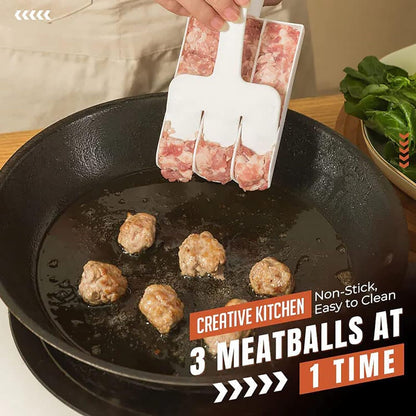 Triple Fritter Ball Maker With Spoon