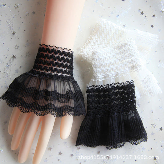 ✨ Elegant Lace Flare Cuffs