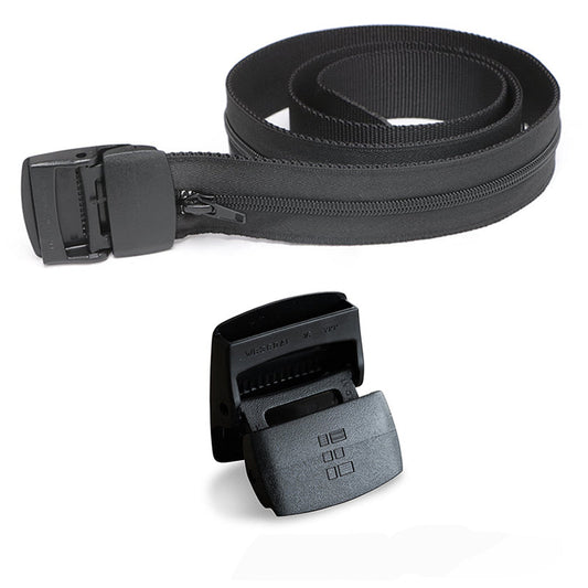 Hidden Zipper Security Belt Pouch
