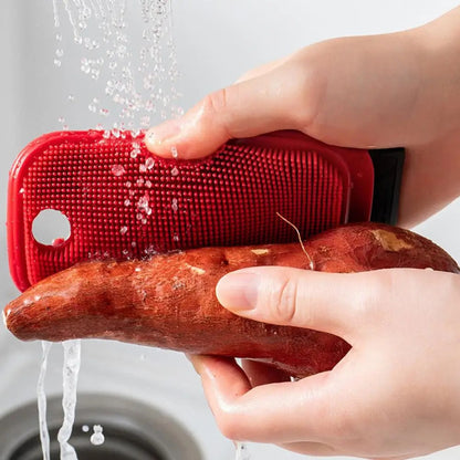 Fruit Brush Multi Functional Double-Sided Silicone