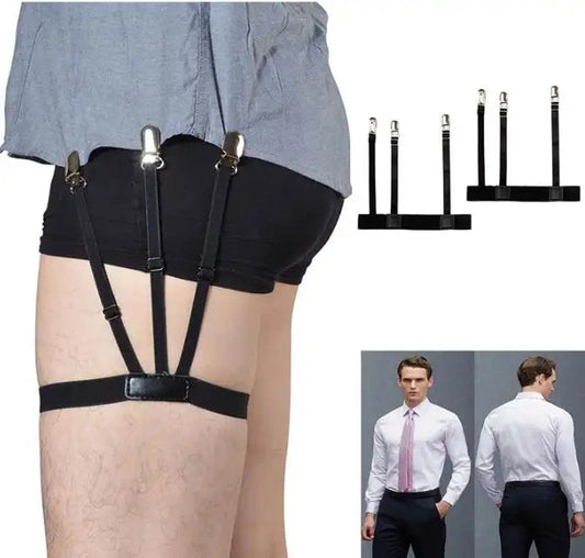 Non-Slip Hidden Leg Suspenders (2pcs Set)