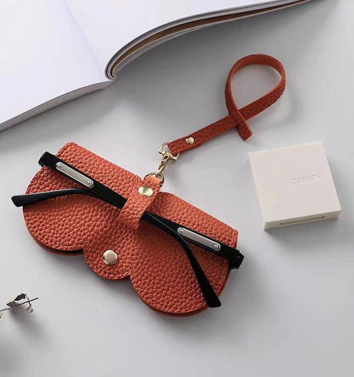 Leather Sunglasses Pouch – Travel-Ready