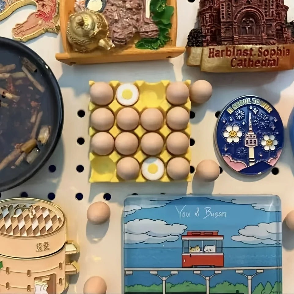 Egg Fridge Magnet Decoration