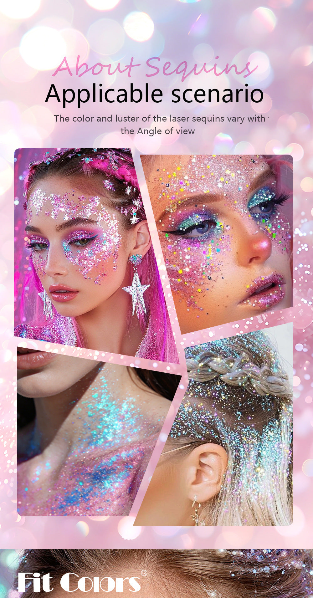 Waterproof Body Glitter Stick