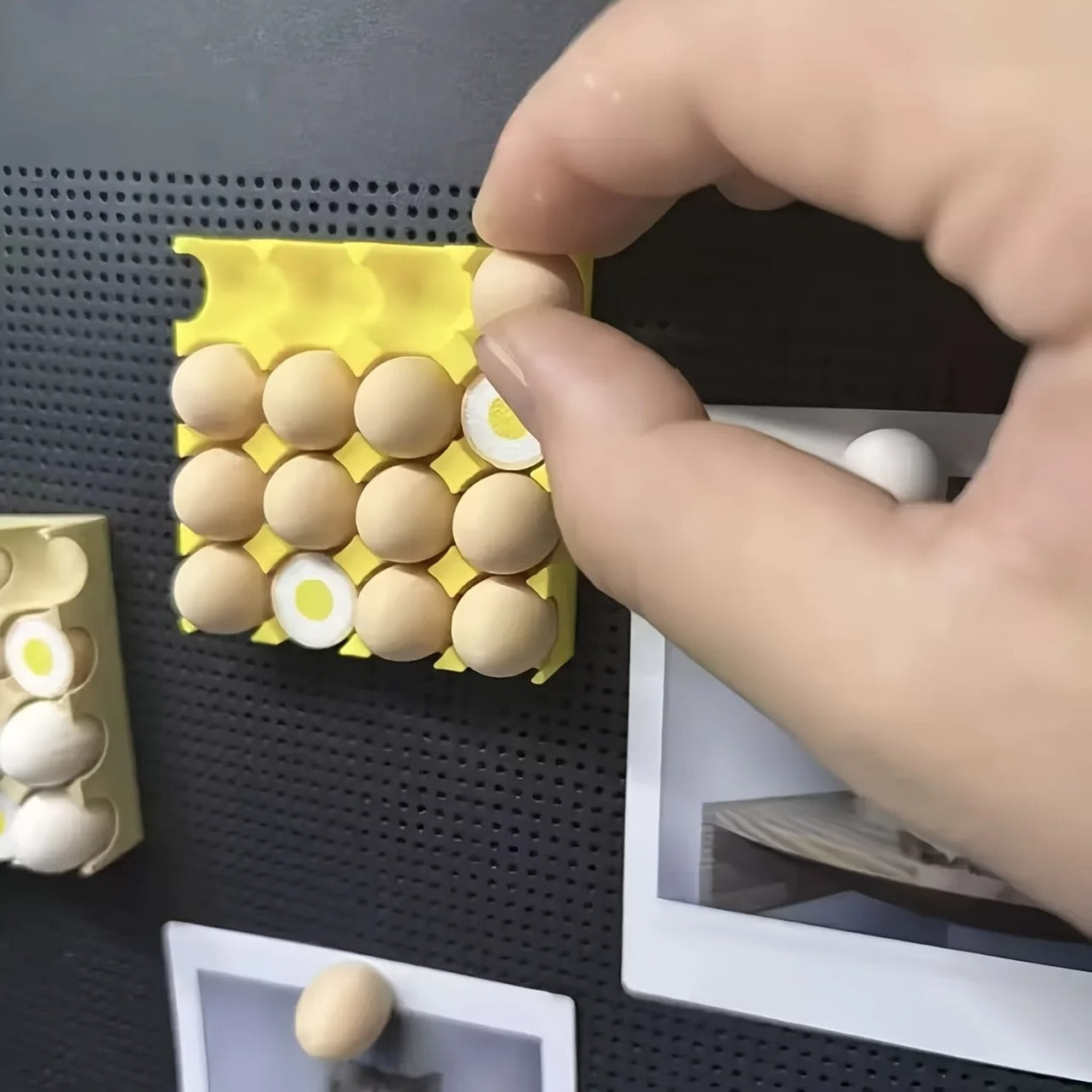 Egg Fridge Magnet Decoration