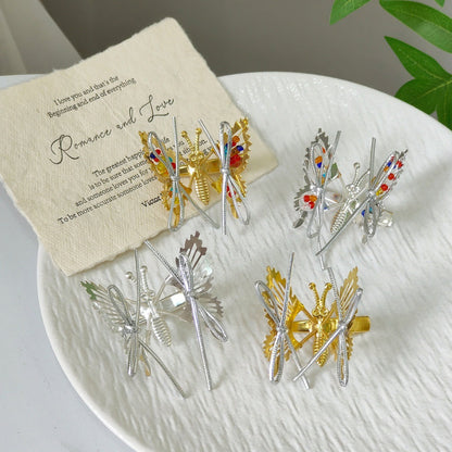 Butterfly hair clip ( Pack of 3 )