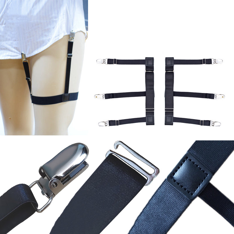 Non-Slip Hidden Leg Suspenders (2pcs Set)