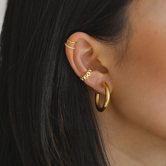 Alia Clip-On Hoop Earrings (PACK OF 10)